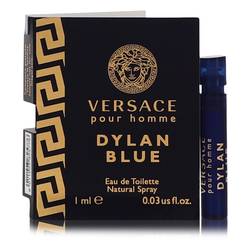 Versace Pour Homme Dylan Blue Cologne by Versace 0.03 oz Vial (sample)