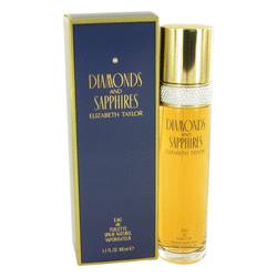 Diamonds & Saphires Perfume by Elizabeth Taylor 3.4 oz Eau De Toilette Spray