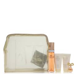White Diamonds Perfume by Elizabeth Taylor -- Gift Set - 1.7 oz Eau De Toilette Spray + .12 oz Mini Parfum + 1.7 oz Perfumed Body Lotion + 1.7 oz Body Wash + Mesh Bag