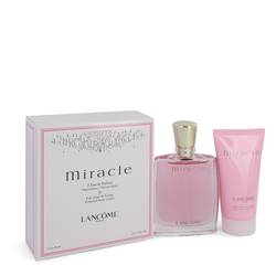 Miracle Perfume by Lancome -- Gift Set - 1.7 oz Eau De Parfum Spray + 1.7 oz Body Lotion