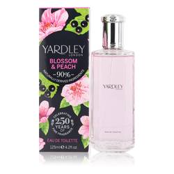 Yardley Blossom & Peach Perfume by Yardley London 4.2 oz Eau De Toilette Spray
