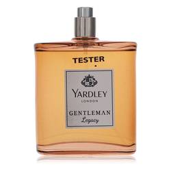 Yardley Gentleman Legacy Cologne by Yardley London 3.4 oz Eau De Toilette Spray (Tester)