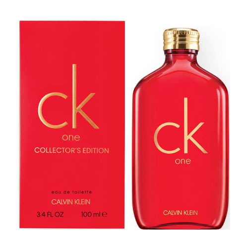 Ck One Cologne by Calvin Klein 3.3 oz Eau De Toilette Spray (Unisex Red Collector's Edition)