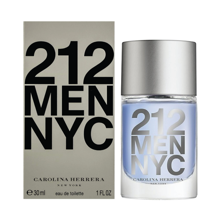 212 Cologne by Carolina Herrera 1 oz Eau De Toilette Spray (New Packaging)