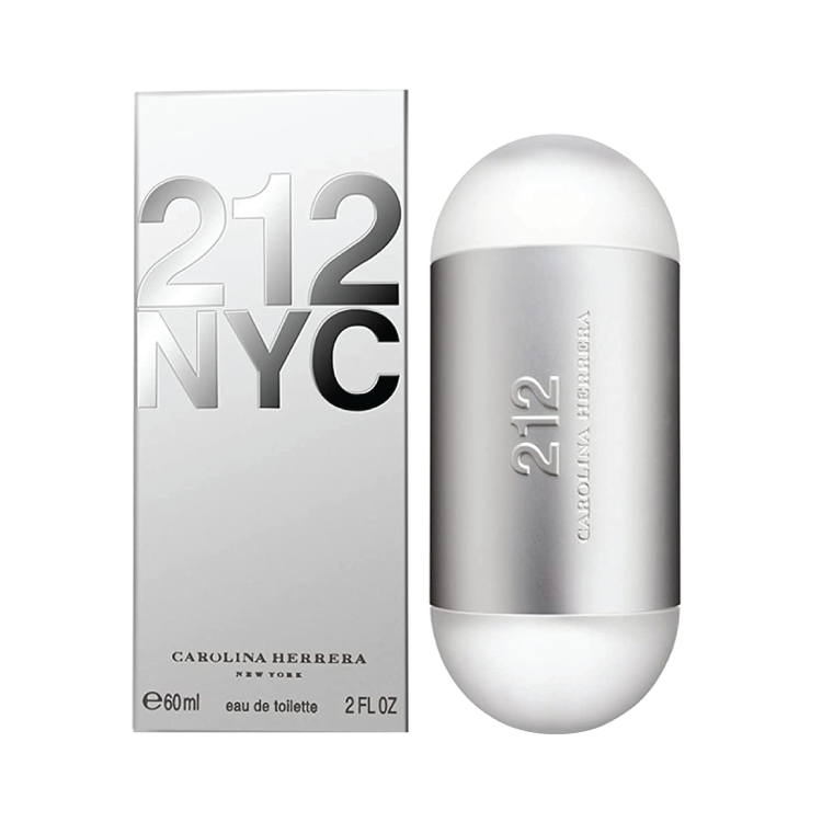 212 Perfume by Carolina Herrera 2 oz Eau De Toilette Spray (New Packaging)
