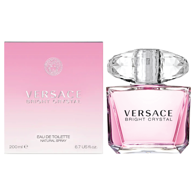 Bright Crystal Perfume by Versace 3 oz Eau De Toilette Spray