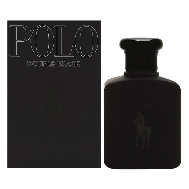 Polo Double Black Cologne by Ralph Lauren 2.5 oz Eau De Toilette Spray