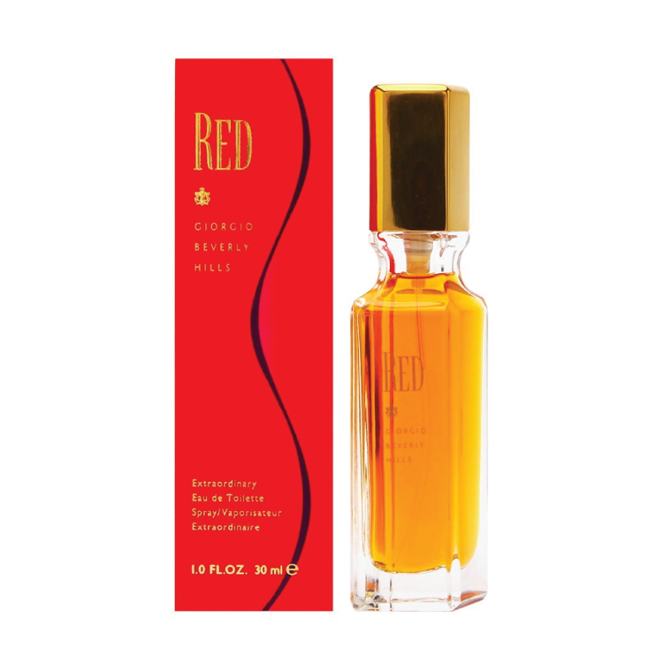 Red Perfume by Giorgio Beverly Hills 0.33 oz Eau De Toilette Spray (unboxed)