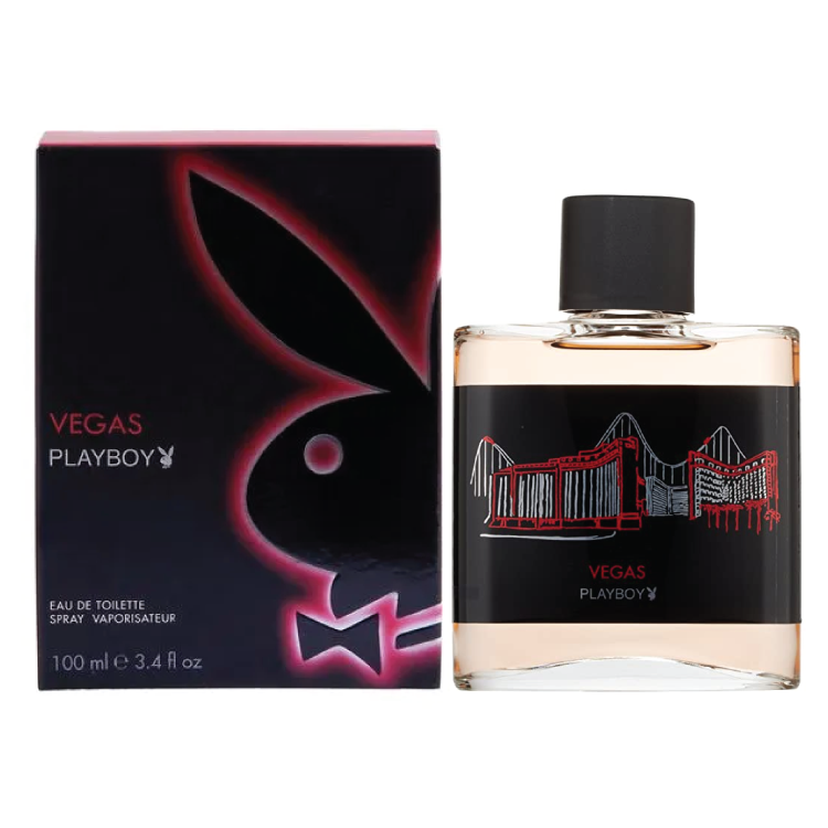 Vegas Playboy Cologne by Playboy 3.4 oz Eau De Toilette Spray