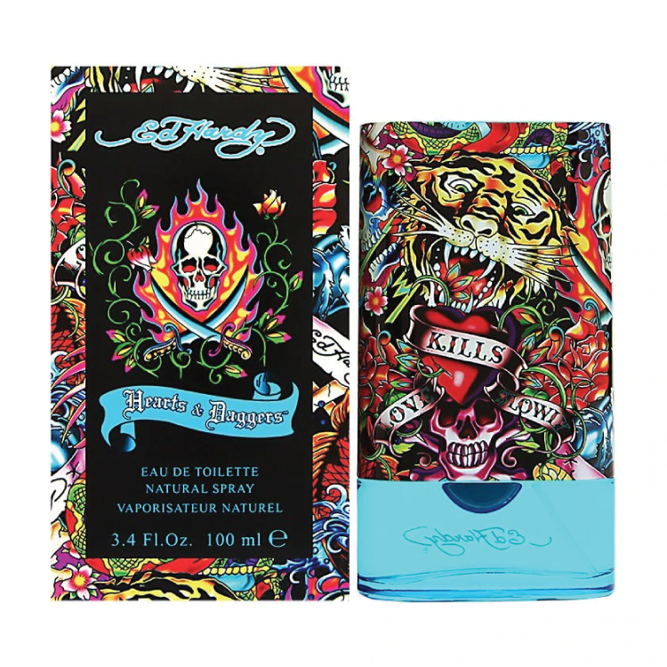 Ed Hardy Hearts & Daggers Cologne by Christian Audigier