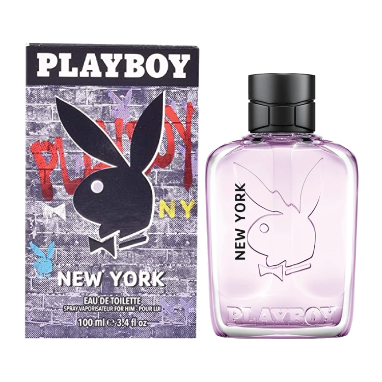 New York Playboy Cologne by Playboy 3.4 oz Eau De Toilette Spray