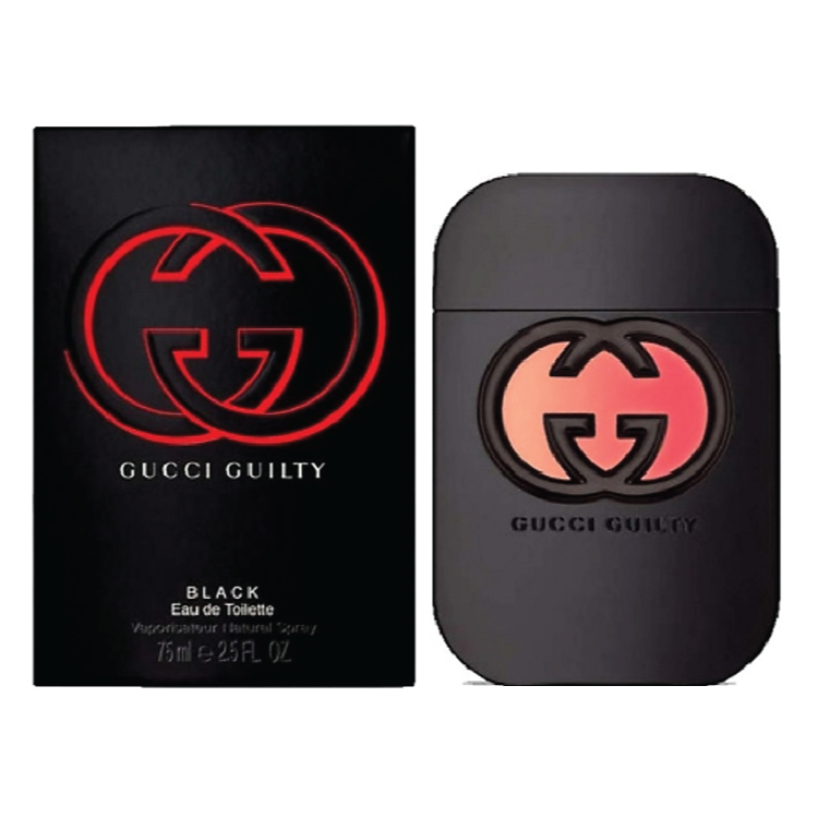 Gucci Guilty Black Perfume by Gucci 2.5 oz Eau De Toilette Spray