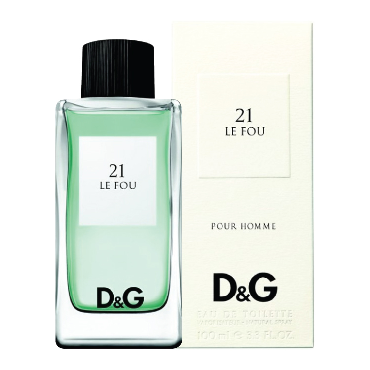 Le Fou 21 Cologne by Dolce & Gabbana 3.3 oz Eau De Toilette spray (Tester)