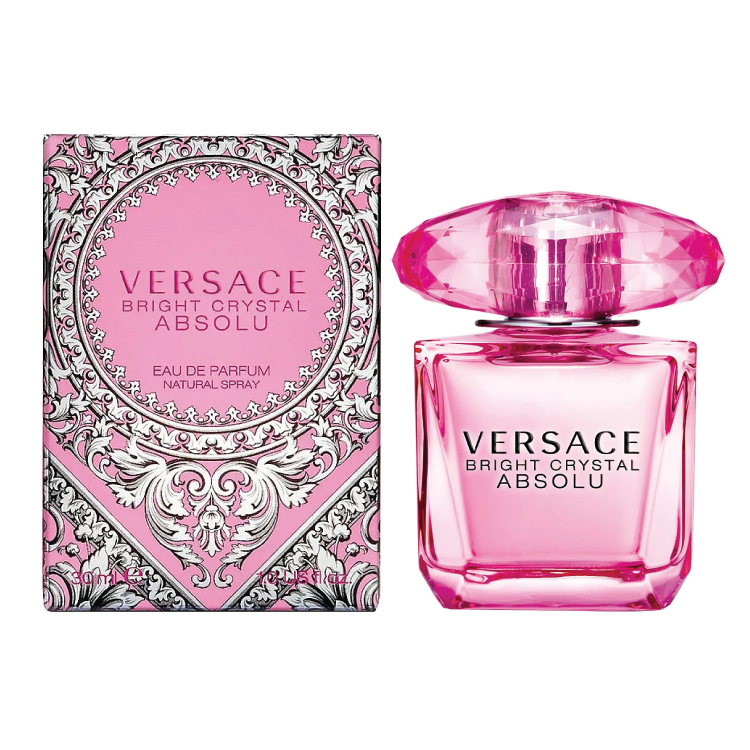 Bright Crystal Absolu Perfume by Versace 3 oz Eau De Parfum Spray