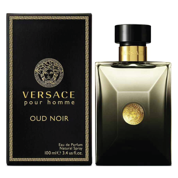 Versace Pour Homme Oud Noir Cologne by Versace 3.4 oz Eau De Parfum Spray