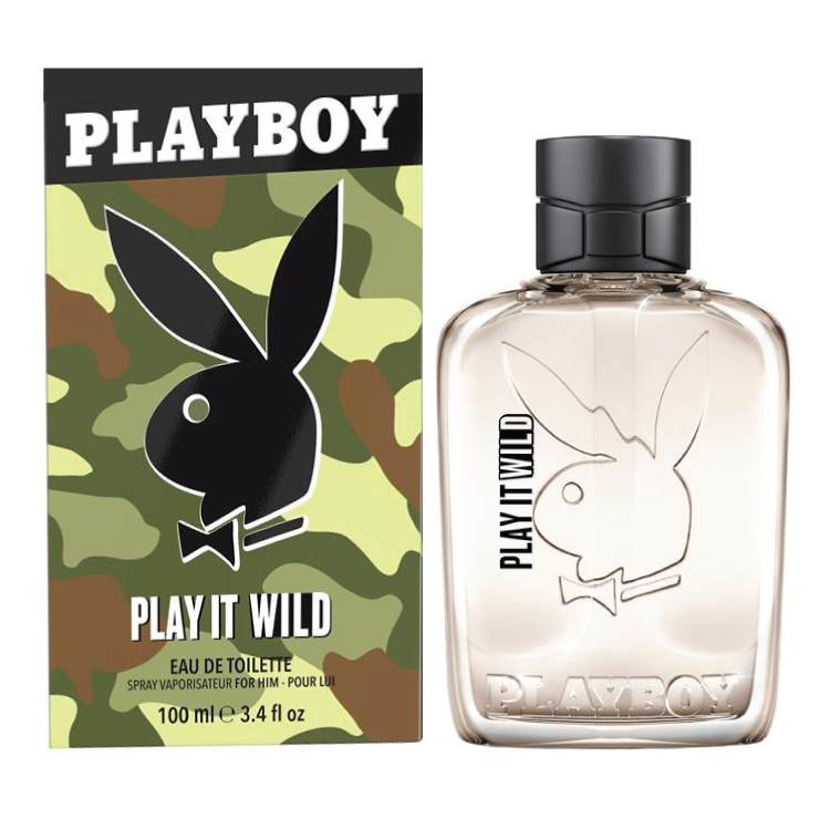 Playboy Play It Wild Cologne by Playboy 3.4 oz Eau De Toilette Spray