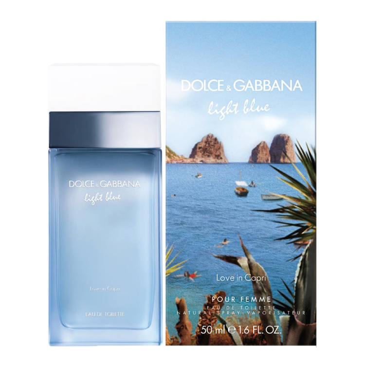 Light Blue Love In Capri Fragrance by Dolce & Gabbana undefined undefined