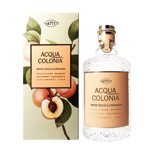 Acqua Colonia White Peach & Coriander Perfume by 4711 5.7 oz Eau De Cologne Spray (Unisex)