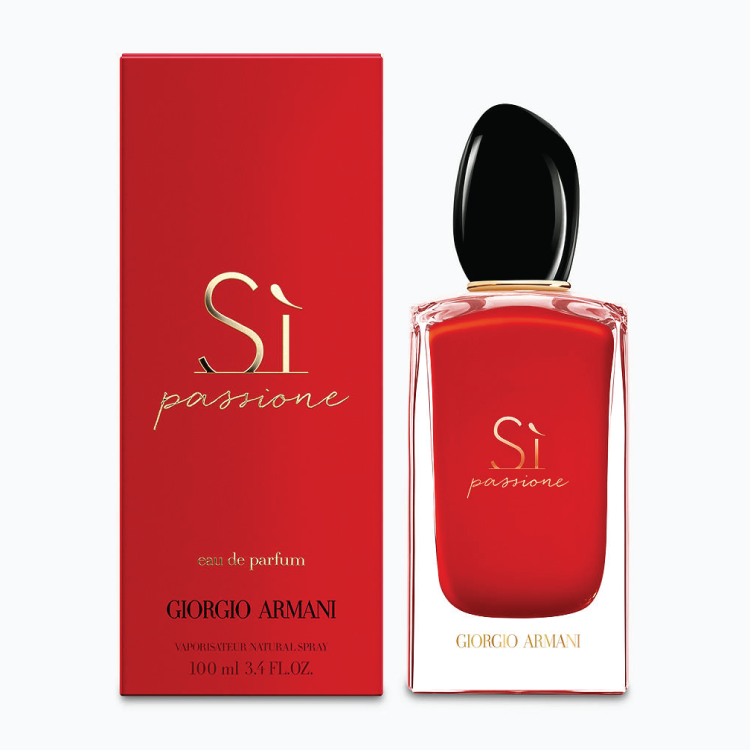 Armani Si Passione Perfume by Giorgio Armani 3.4 oz Eau De Parfum Spray