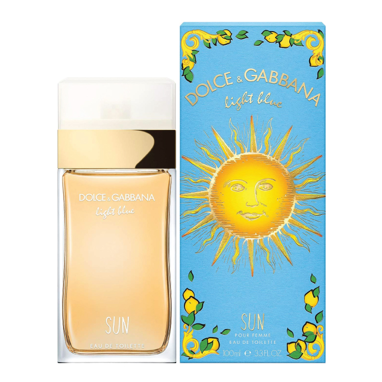 Light Blue Sun Perfume by Dolce & Gabbana 1.7 oz Eau De Toilette Spray