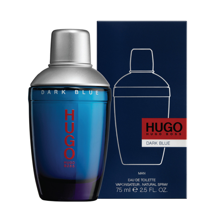 Dark Blue Cologne by Hugo Boss 2.5 oz Eau De Toilette Spray (Tester)