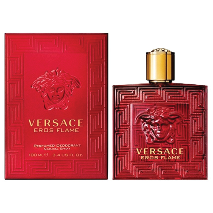 Versace Eros Flame Cologne by Versace 3.4 oz Deodorant Spray