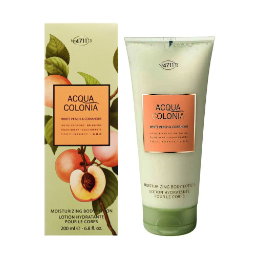 Acqua Colonia White Peach & Coriander Perfume by 4711 6.8 oz Body Lotion