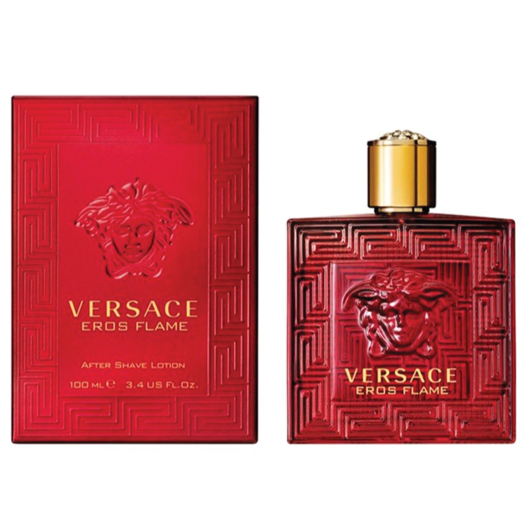 Versace Eros Flame Cologne by Versace 3.4 oz After Shave Lotion
