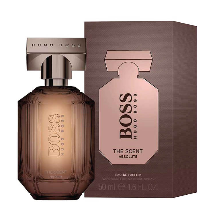 Boss The Scent Absolute Perfume by Hugo Boss 3.3 oz Eau De Parfum Spray