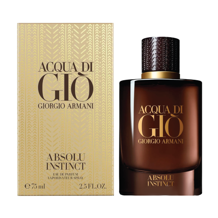 Acqua Di Gio Absolu Instinct Cologne by Giorgio Armani 2.5 oz Eau De Parfum Spray