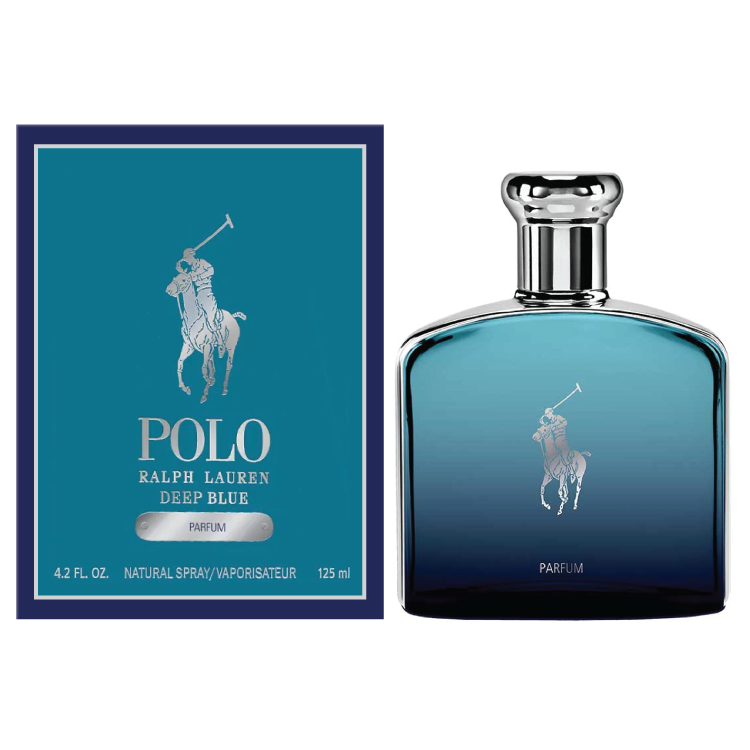Polo Deep Blue Cologne by Ralph Lauren 4.2 oz Parfum Spray