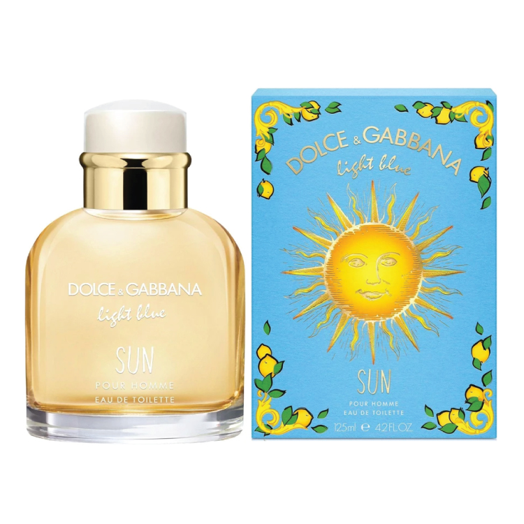 Light Blue Sun Cologne by Dolce & Gabbana 4.2 oz Eau De Toilette Spray (Tester)