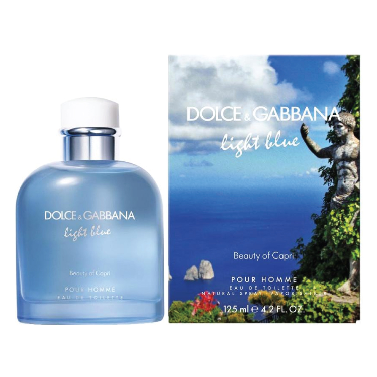 Light Blue Beauty Of Capri Cologne by Dolce & Gabbana 4.2 oz Eau De Toilette Spray