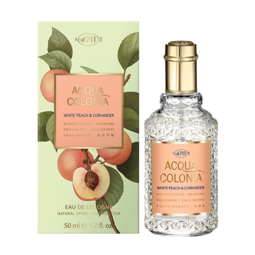 Acqua Colonia White Peach & Coriander Perfume by 4711 1.7 oz Eau De Cologne Spray (Unisex)