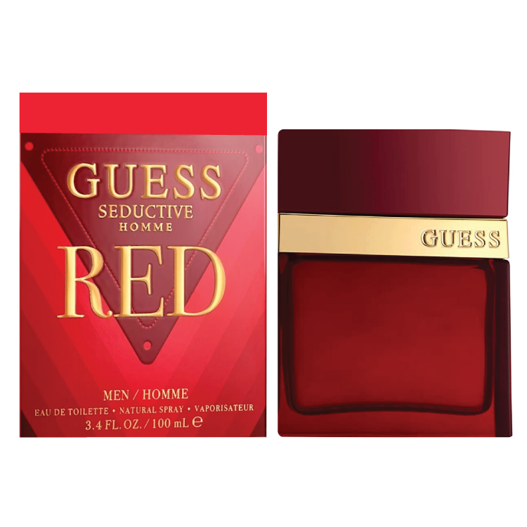 Guess Seductive Homme Red Cologne by Guess 3.4 oz Eau De Toilette Spray